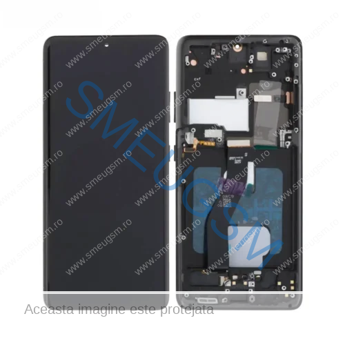Display Samsung S21 Ultra OLED compatibil montare profesională SmeuGSM Constanța atelier specializat ecran spart reparații telefoane